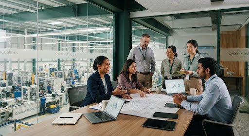 Collaboration at Gyanesh Industries